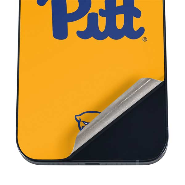 University of Pittsburgh Pitt Panthers Yellow iPhone 17 Pro Max Skin