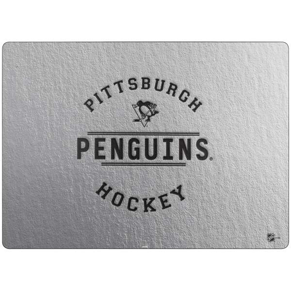 NHL Pittsburgh Penguins Black Text Surface Laptop 7 13.8in Skin