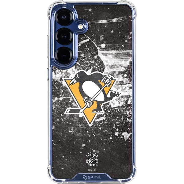 NHL Pittsburgh Penguins Frozen Galaxy S25 Plus Clear Case