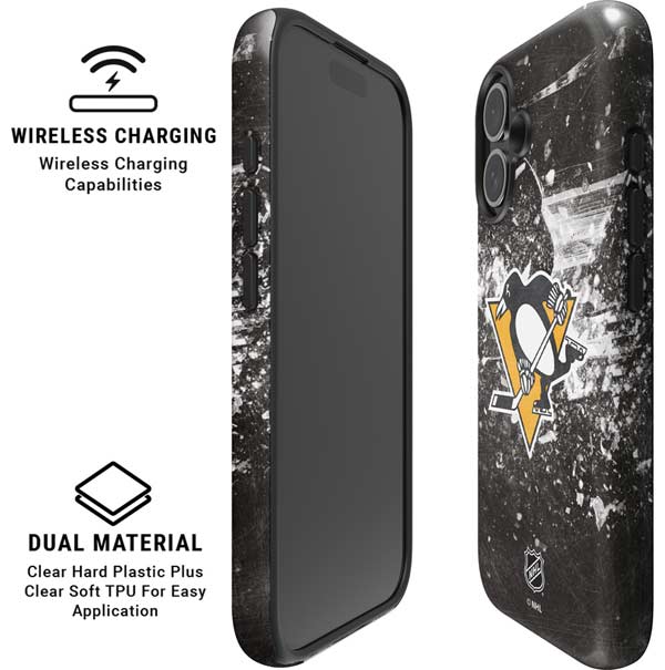 NHL Pittsburgh Penguins Frozen iPhone 17 Magsafe Impact Case