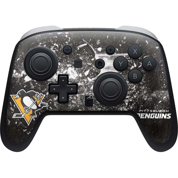 NHL Pittsburgh Penguins Frozen Nintendo Switch 2 (2025) Pro Controller Skin