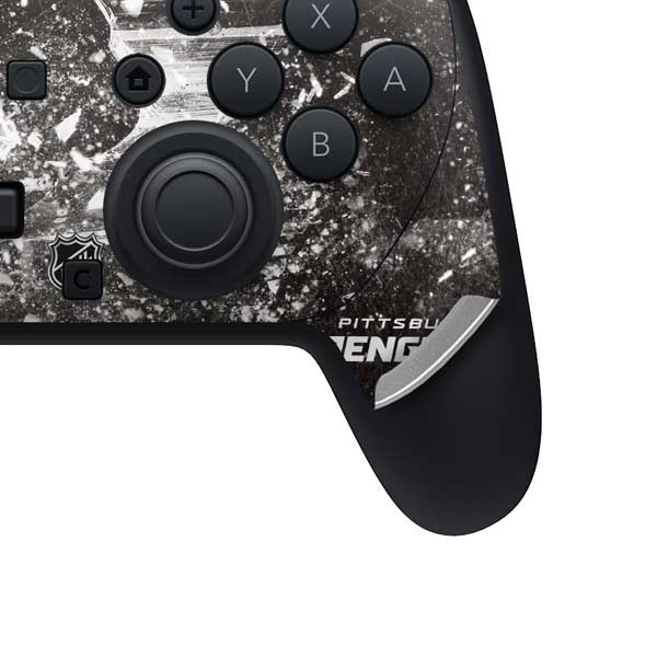 NHL Pittsburgh Penguins Frozen Nintendo Switch 2 (2025) Pro Controller Skin