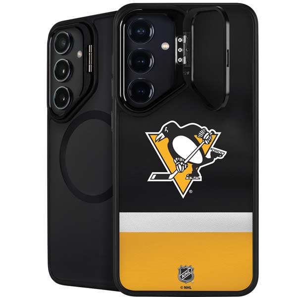 NHL Pittsburgh Penguins Jersey Galaxy S26 Plus Kickstand Case