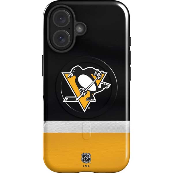 NHL Pittsburgh Penguins Jersey iPhone 16 Magsafe Impact Case
