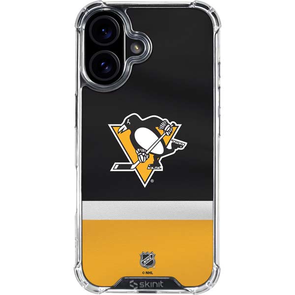 NHL Pittsburgh Penguins Jersey iPhone 17 Clear Case