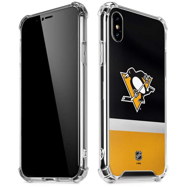 NHL Pittsburgh Penguins Jersey iPhone X/XS Clear Case