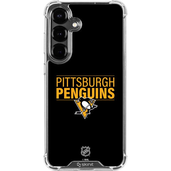 NHL Pittsburgh Penguins Lineup Galaxy S26 Clear Case