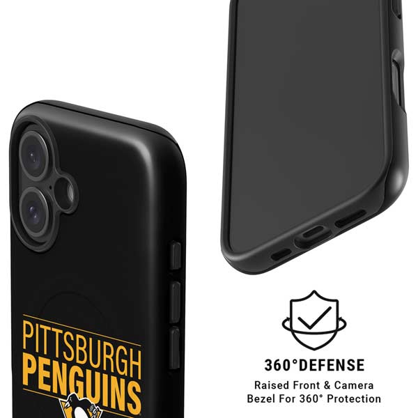 NHL Pittsburgh Penguins Lineup iPhone 16 Magsafe Impact Case