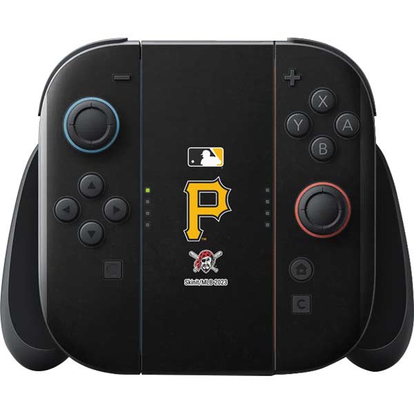 MLB Pittsburgh Pirates - Solid Distressed Nintendo Switch 2 (2025) with Joy-Con Skin