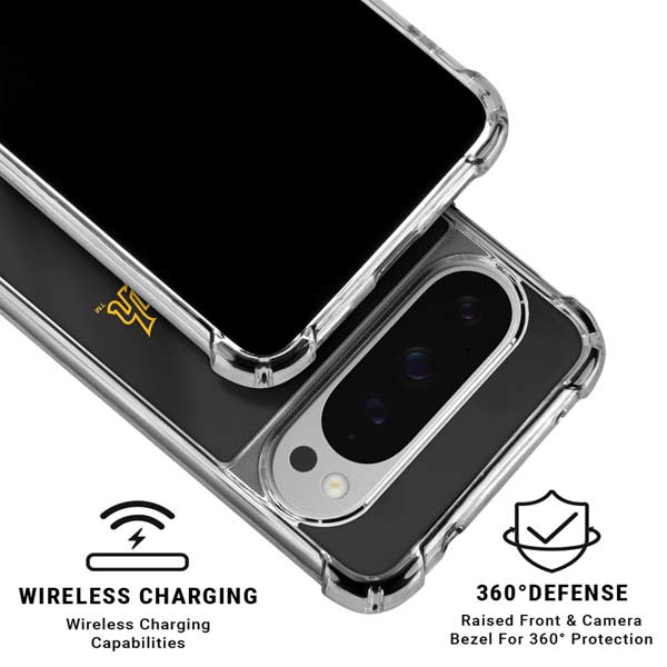 MLB Pittsburgh Pirates Alternate/Away Jersey Google Pixel 10 Pro Clear Case
