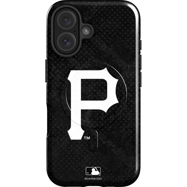 MLB Pittsburgh Pirates Dark Wash iPhone 16 Magsafe Impact Case