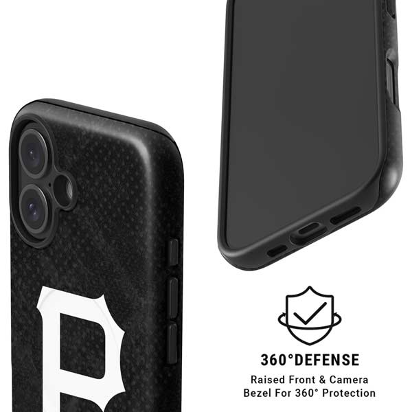 MLB Pittsburgh Pirates Dark Wash iPhone 16 Magsafe Impact Case