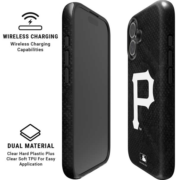 MLB Pittsburgh Pirates Dark Wash iPhone 16 Magsafe Impact Case