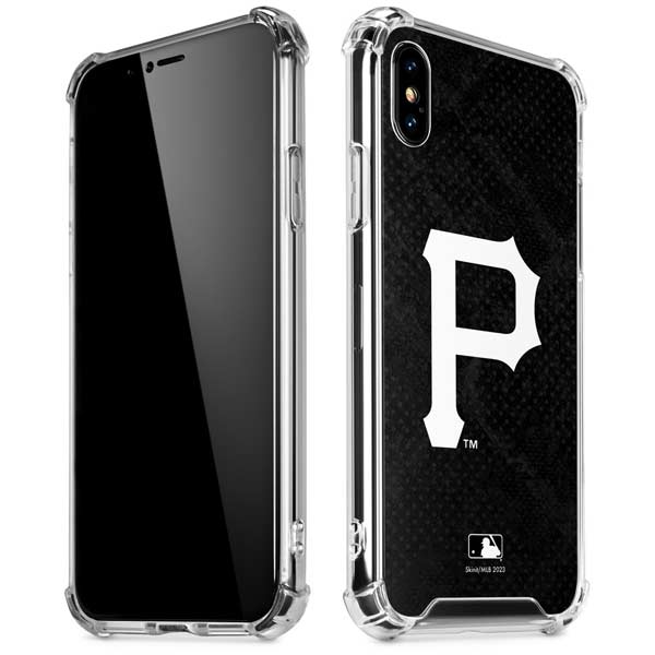 MLB Pittsburgh Pirates Dark Wash iPhone X/XS Clear Case