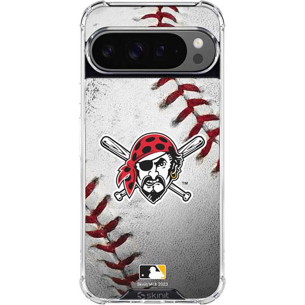 MLB Pittsburgh Pirates Game Ball Google Pixel 10 Pro Clear Case