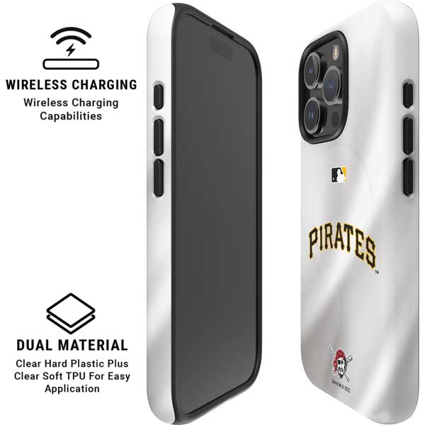 MLB Pittsburgh Pirates Jersey Home iPhone 16 Pro Max Magsafe Impact Case