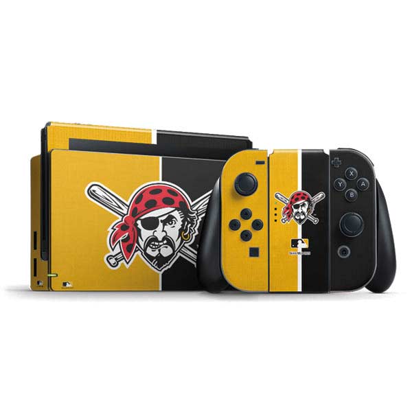 MLB Pittsburgh Pirates Split Nintendo Skins