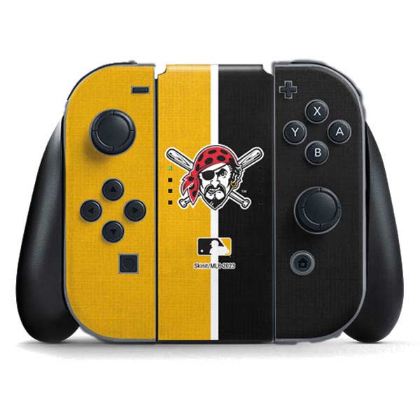 MLB Pittsburgh Pirates Split Nintendo Skins
