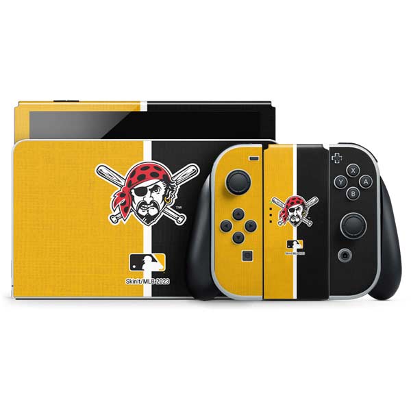 MLB Pittsburgh Pirates Split Nintendo Skins