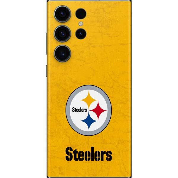 NFL Pittsburgh Steelers - Alternate Distressed Galaxy Skins