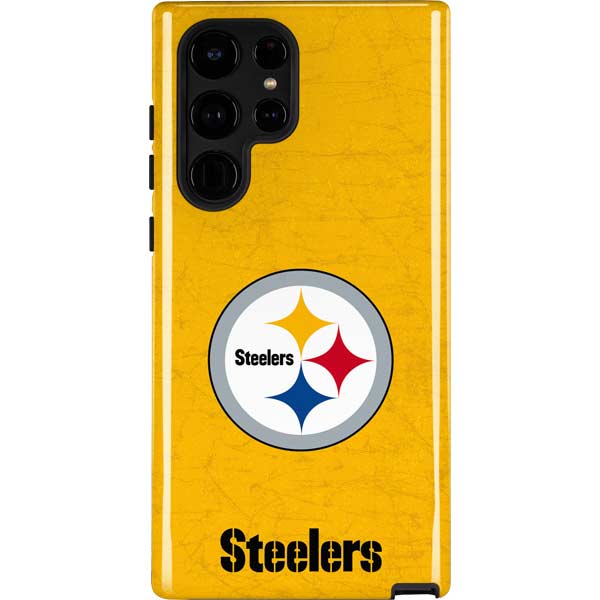 NFL Pittsburgh Steelers - Alternate Distressed Galaxy Cases