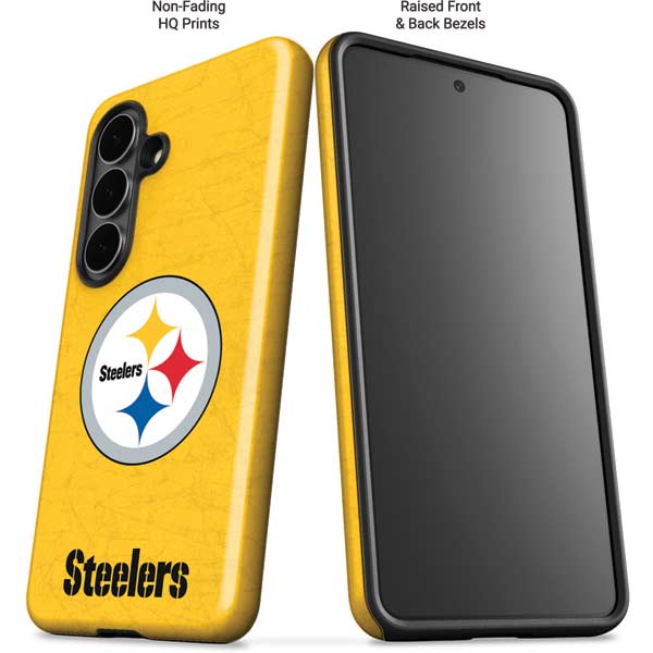 NFL Pittsburgh Steelers - Alternate Distressed Galaxy S26 Impact Case
