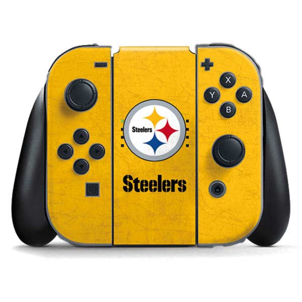 NFL Pittsburgh Steelers - Alternate Distressed Nintendo Skins