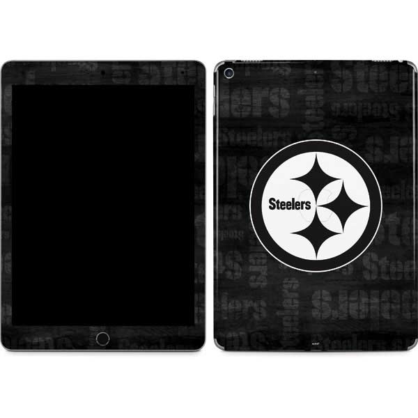 NFL Pittsburgh Steelers Black & White iPad Skins