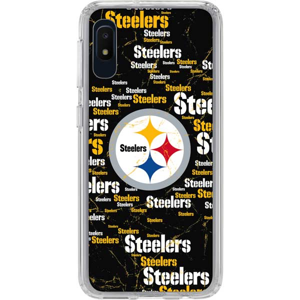 NFL Pittsburgh Steelers Black Blast Galaxy Cases