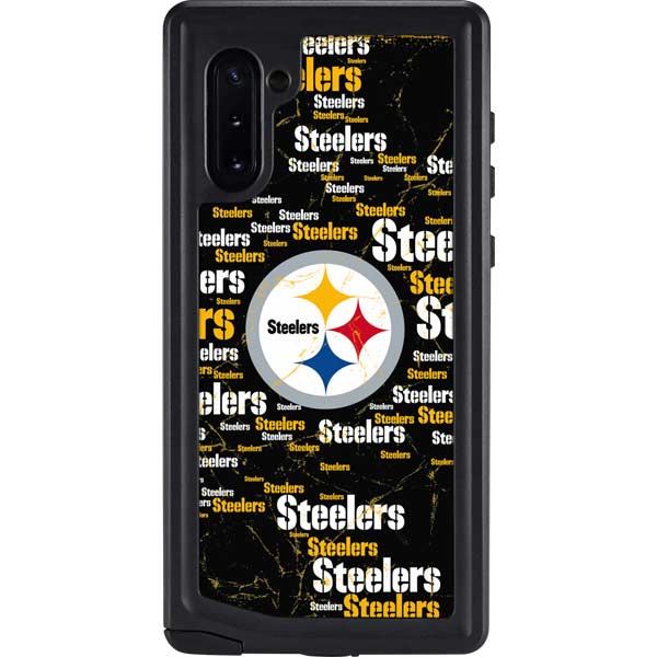 NFL Pittsburgh Steelers Black Blast Galaxy Cases