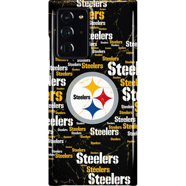 NFL Pittsburgh Steelers Black Blast Galaxy Cases