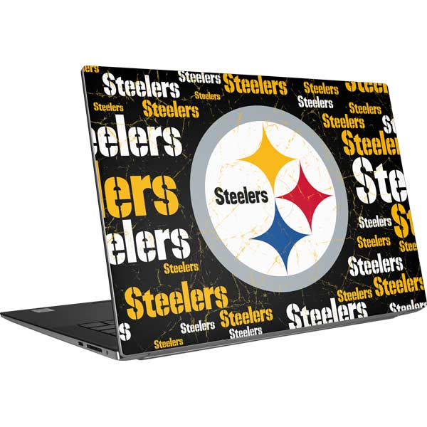 NFL Pittsburgh Steelers Black Blast Dell XPS Skin