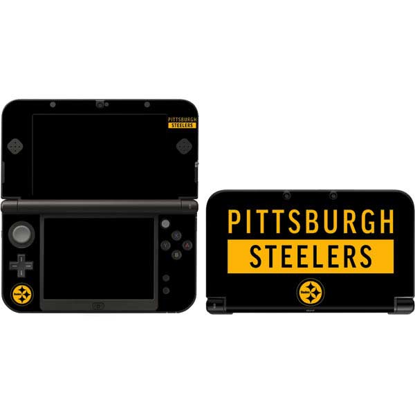 NFL Pittsburgh Steelers Black Performance Series Nintendo Skins