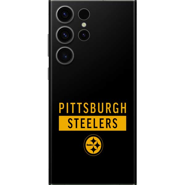 NFL Pittsburgh Steelers Black Performance Series Galaxy Skins