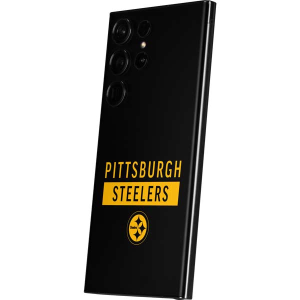 NFL Pittsburgh Steelers Black Performance Series Galaxy Skins