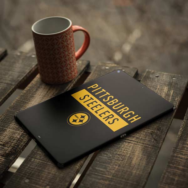 NFL Pittsburgh Steelers Black Performance Series iPad Skins