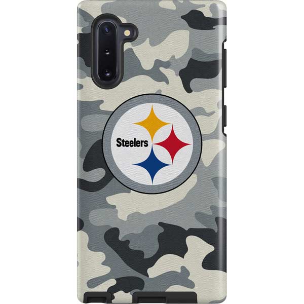NFL Pittsburgh Steelers Camo Galaxy Cases