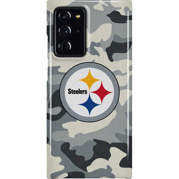 NFL Pittsburgh Steelers Camo Galaxy Cases