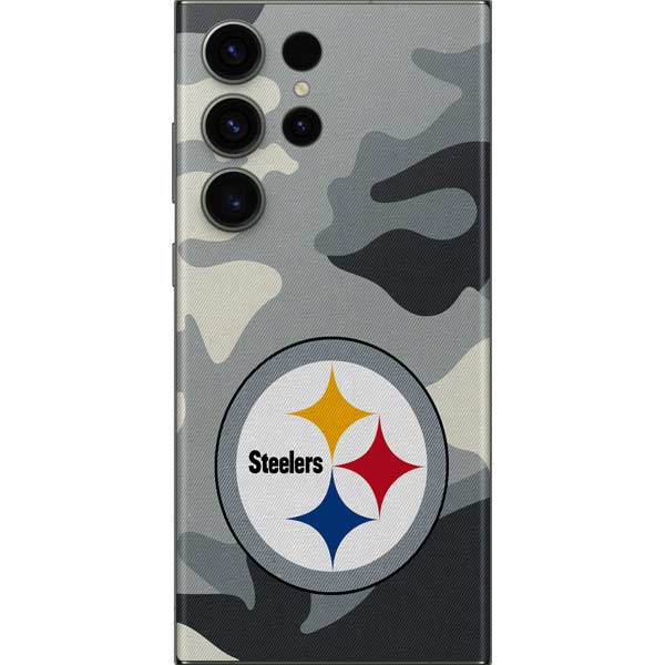 NFL Pittsburgh Steelers Camo Galaxy Skins