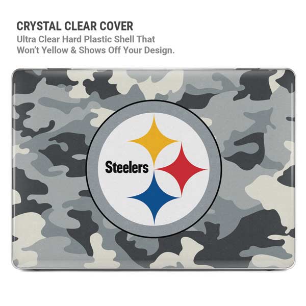 NFL Pittsburgh Steelers Camo MacBook Cases