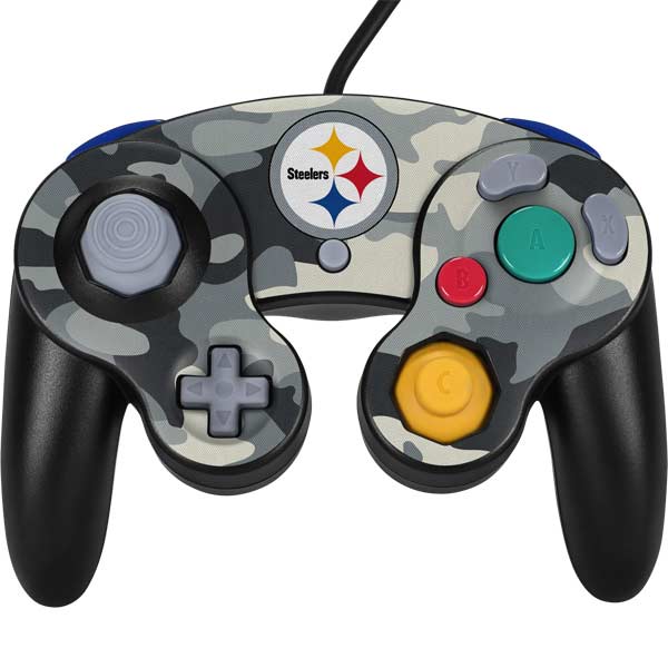 NFL Pittsburgh Steelers Camo Nintendo Skins
