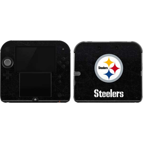 NFL Pittsburgh Steelers Distressed Nintendo Skins