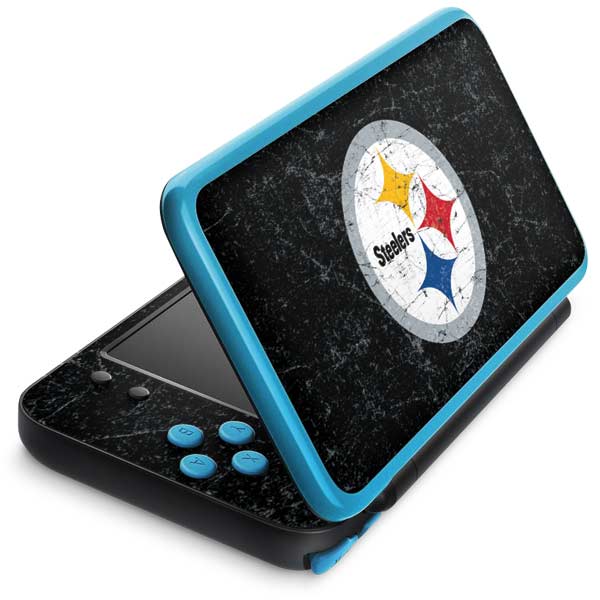 NFL Pittsburgh Steelers Distressed Nintendo Skins