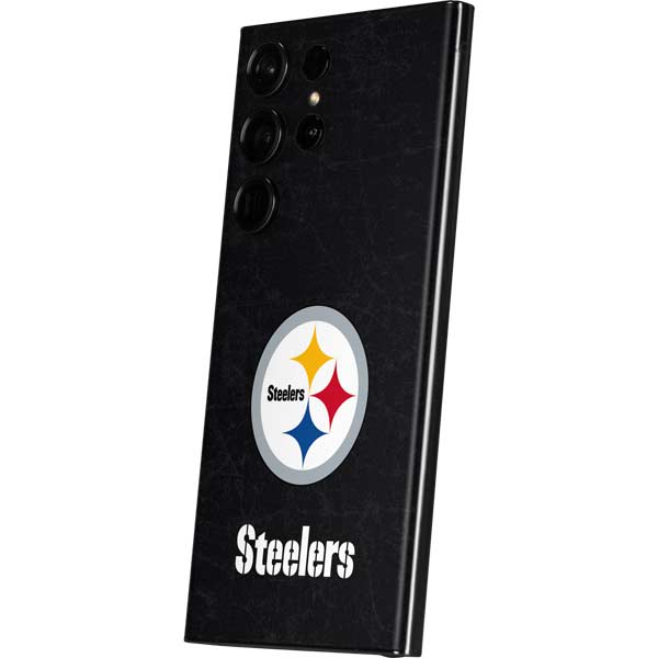 NFL Pittsburgh Steelers Distressed Galaxy Skins