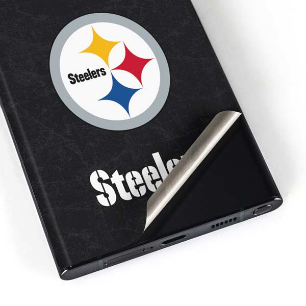 NFL Pittsburgh Steelers Distressed Galaxy Skins
