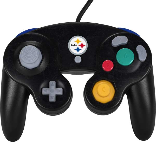 NFL Pittsburgh Steelers Distressed Nintendo Skins