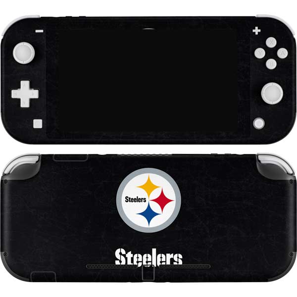 NFL Pittsburgh Steelers Distressed Nintendo Skins