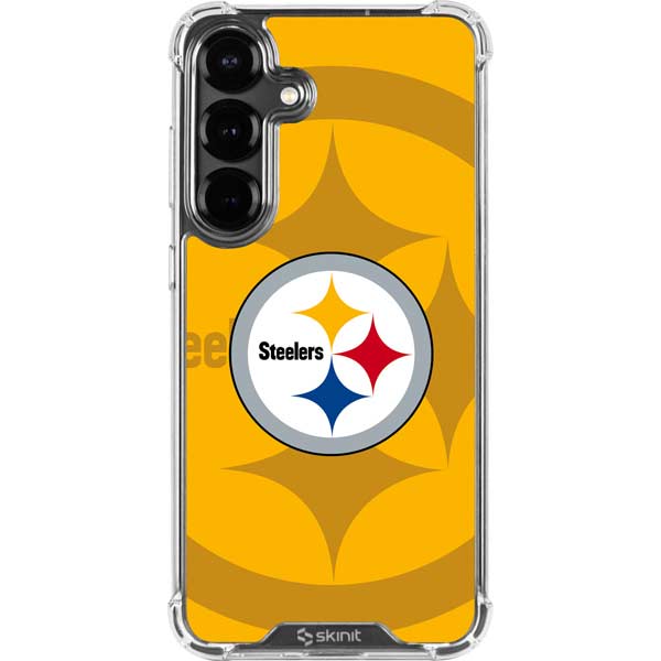 NFL Pittsburgh Steelers Double Vision Galaxy S26 Clear Case