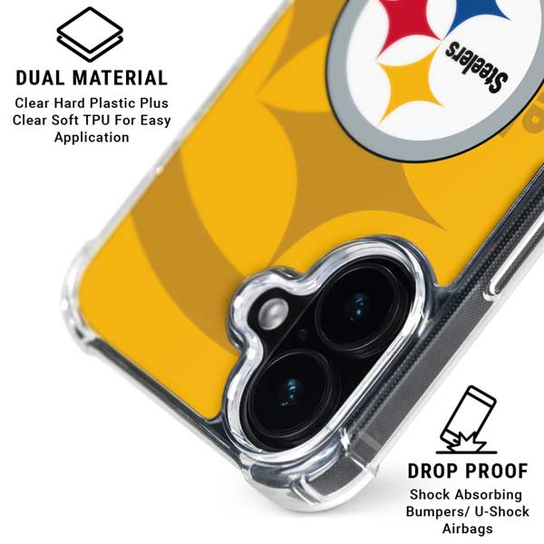 NFL Pittsburgh Steelers Double Vision iPhone 17 MagSafe Case