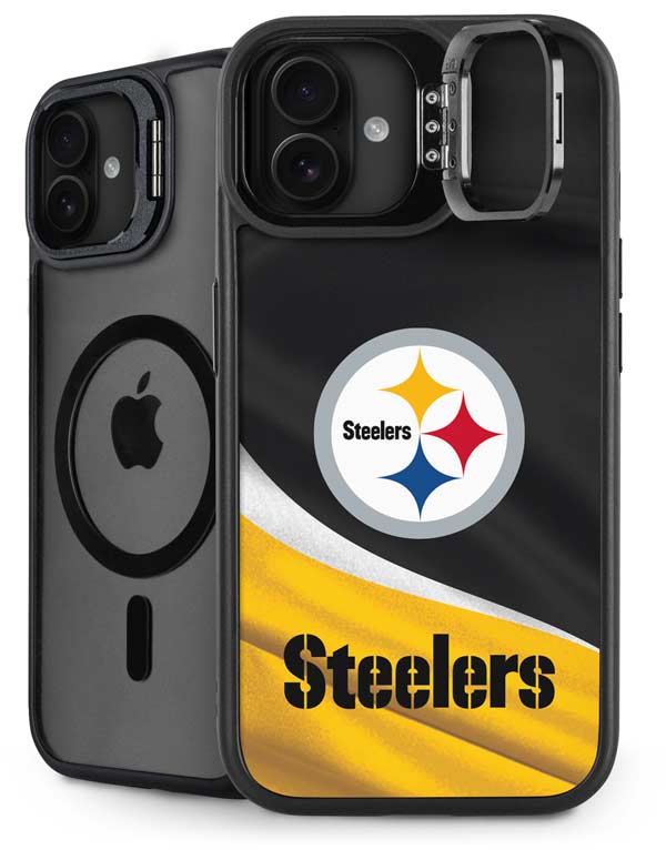 NFL Pittsburgh Steelers iPhone 16 Kickstand Case